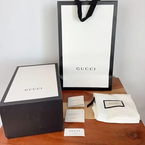 NWOT Gucci Snakeskin Mini Zumi Bucket Bag - Picture 14 of 14